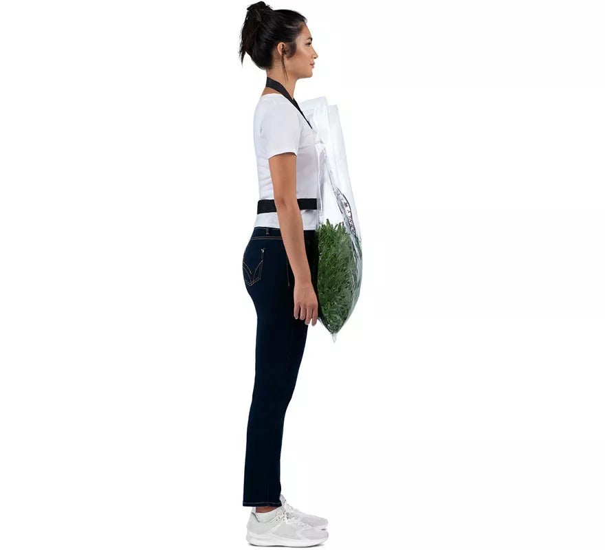 Translation missing: fr.Disfraz de Bolsa de Hierba verde para adulto