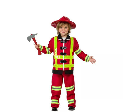Disfraz de Bombero Rojo para niño