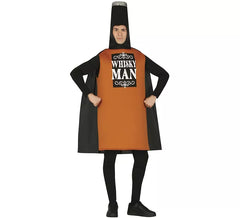 Déguisement bouteille de whisky homme