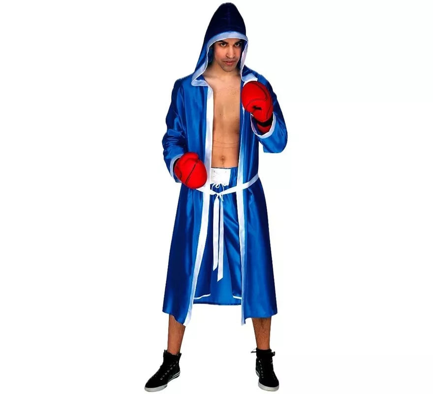 Translation missing: fr.Disfraz de Boxeador Azul para hombre