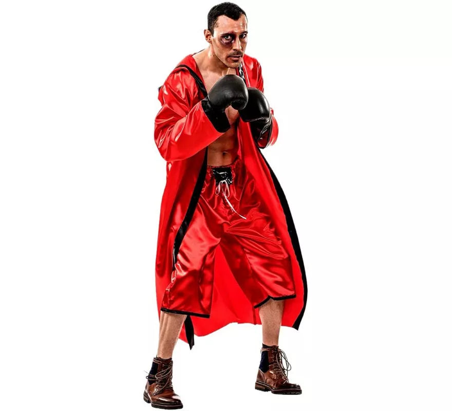 Translation missing: fr.Disfraz de Boxeador Rojo para hombre