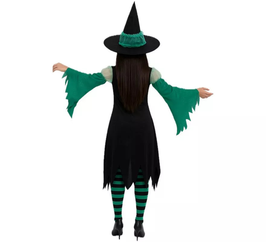 Translation missing: fr.Disfraz de Bruja Esmeralda verde para mujer