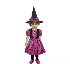 Costume de sorcière étoile violette pour bébé