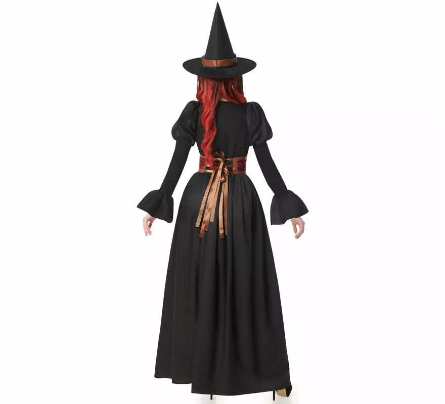 Translation missing: fr.Disfraz de Bruja negro con Corset para mujer