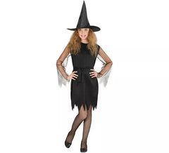 Costume de sorcière noire pour fille