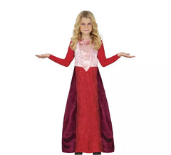 Déguisement sorcière rouge fille
