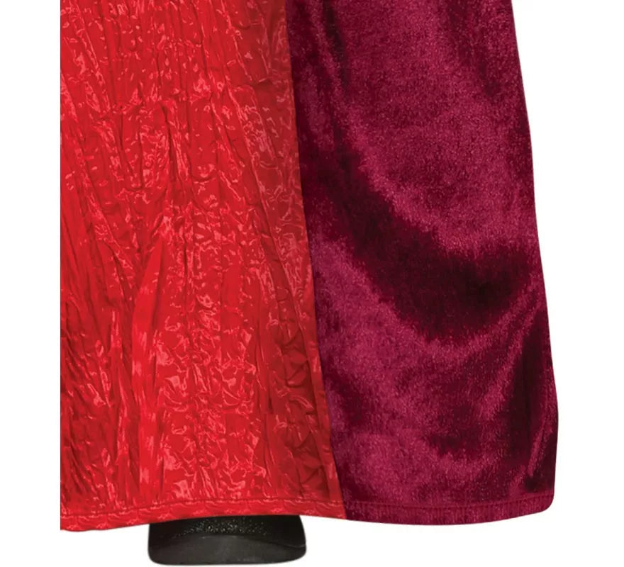 Disfraz de Bruja rojo para niña