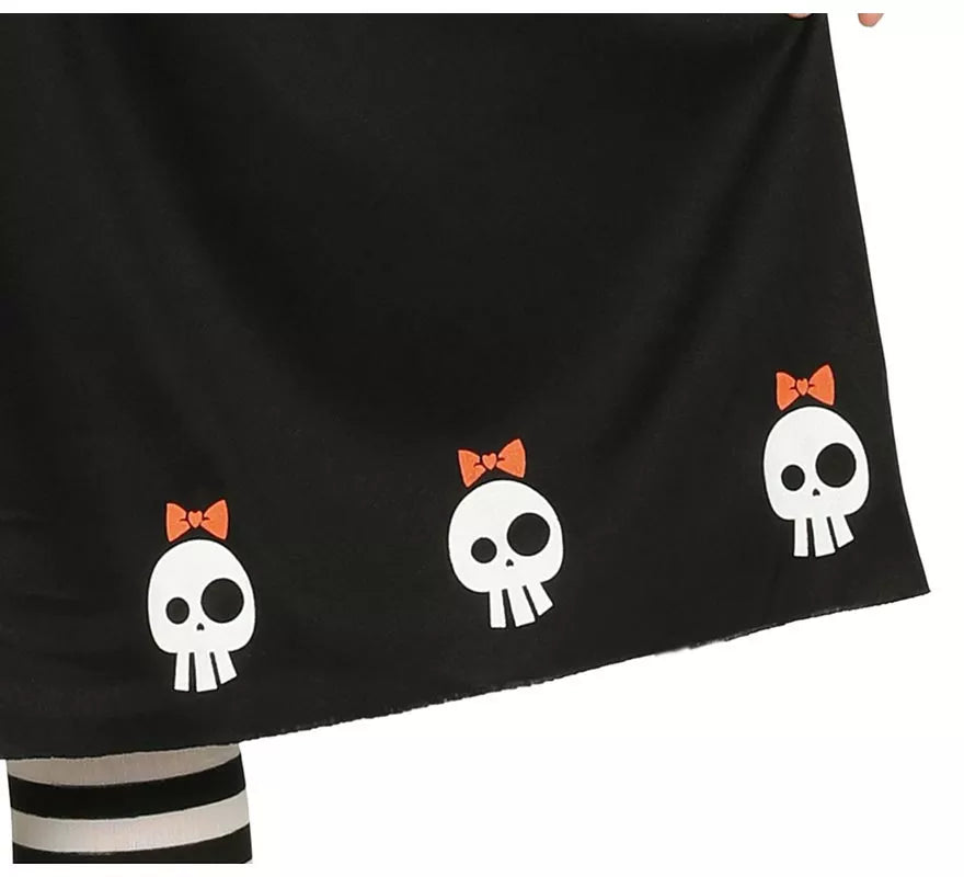 Translation missing: fr.Disfraz de Brujita Calaveras para niña