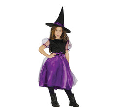 Déguisement de Petite Sorcière Mauve pour fille
