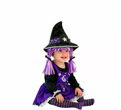 Déguisement de Petite Sorcière Violette pour bébé
