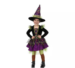 costume pour les filles puntitos Brujita