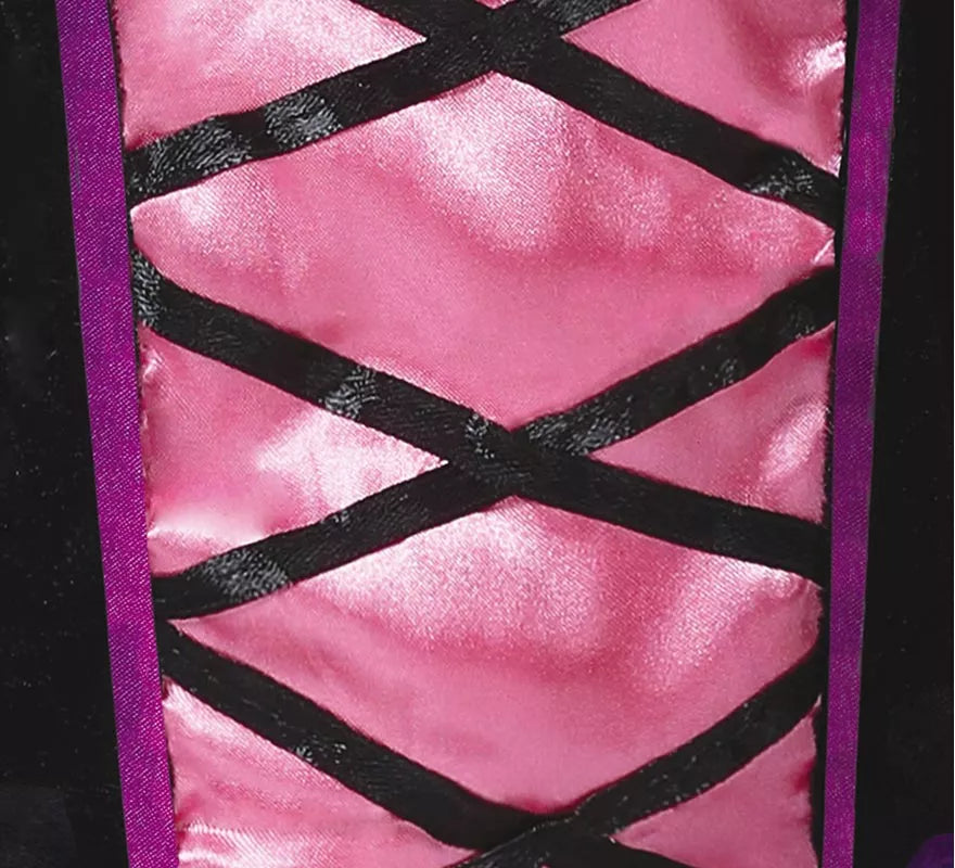 Translation missing: fr.Disfraz de Brujita rosa y negro para bebé