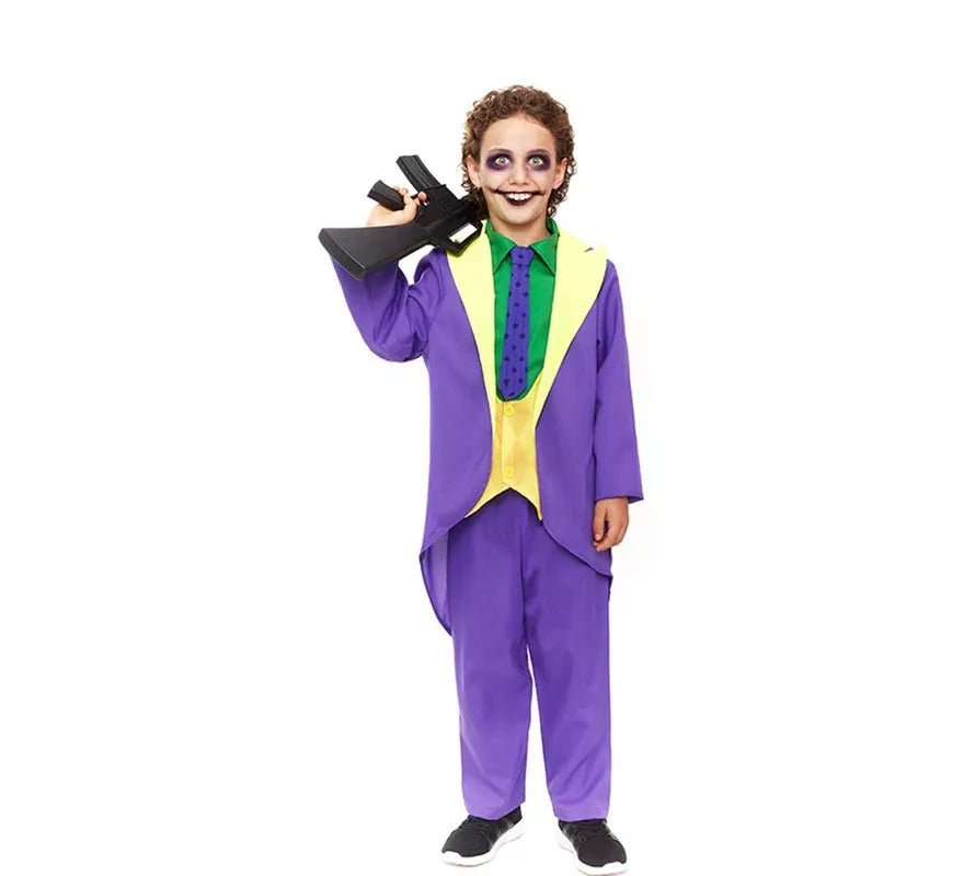 Translation missing: fr.Disfraz de Bufón Risueño para niño
