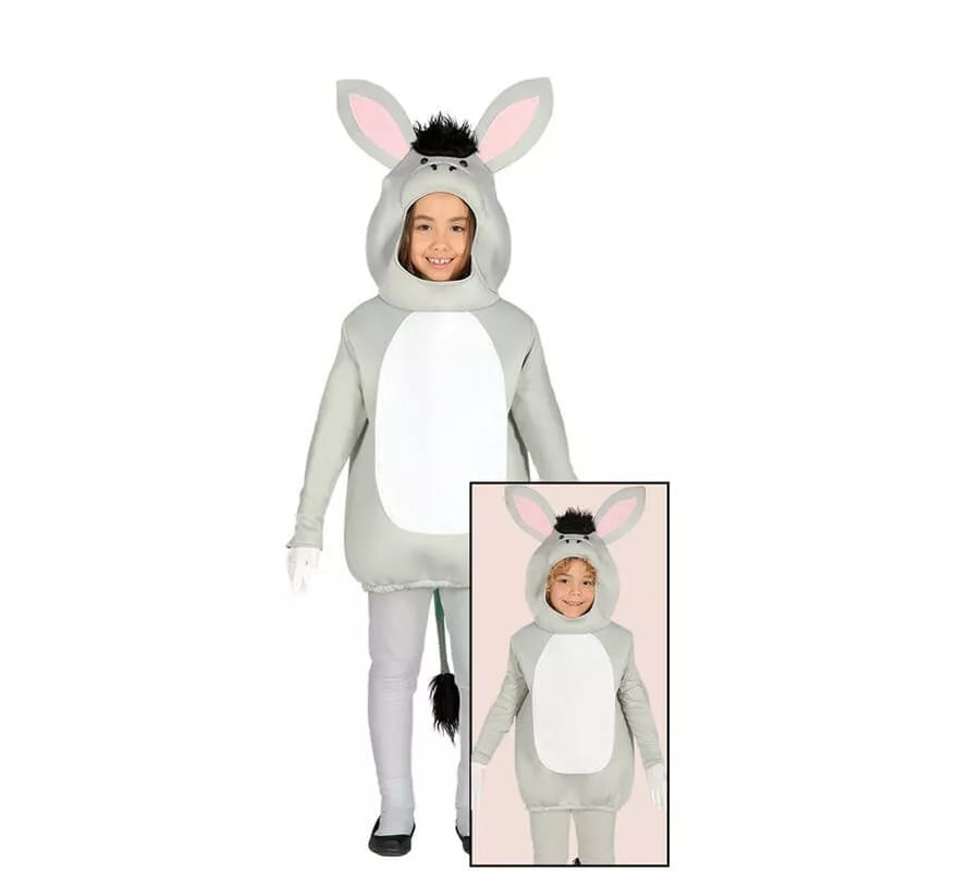 Translation missing: fr.Disfraz de Burro Gris para niños