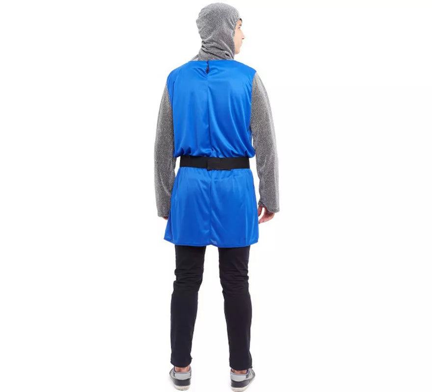 Translation missing: fr.Disfraz de Caballero Azul Medieval para hombre