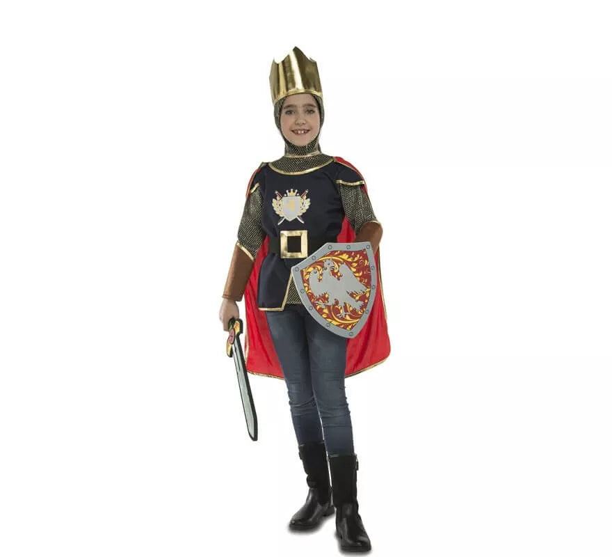 Translation missing: fr.Disfraz de Caballero Medieval con accesorios para niños