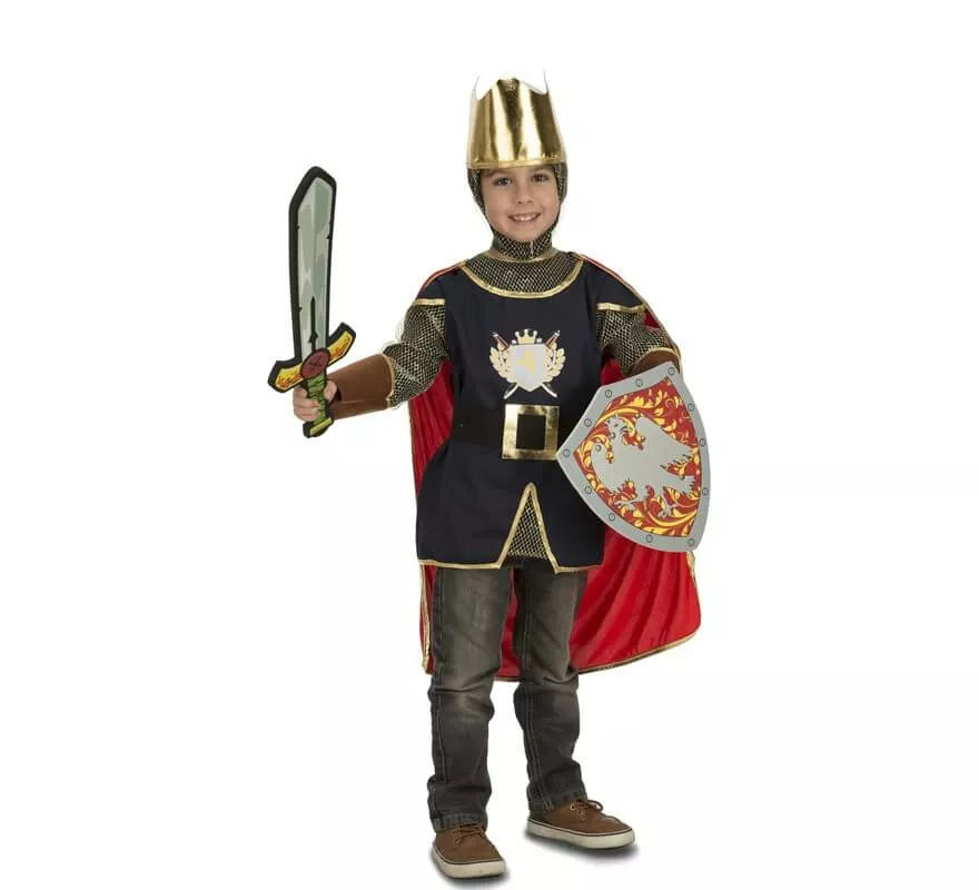 Translation missing: fr.Disfraz de Caballero Medieval con accesorios para niños