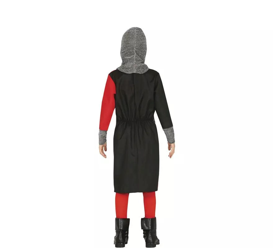 Translation missing: fr.Disfraz de Caballero Medieval Oscuro para niño