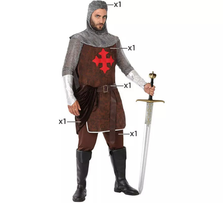 Translation missing: fr.Disfraz de Caballero Medieval para hombre