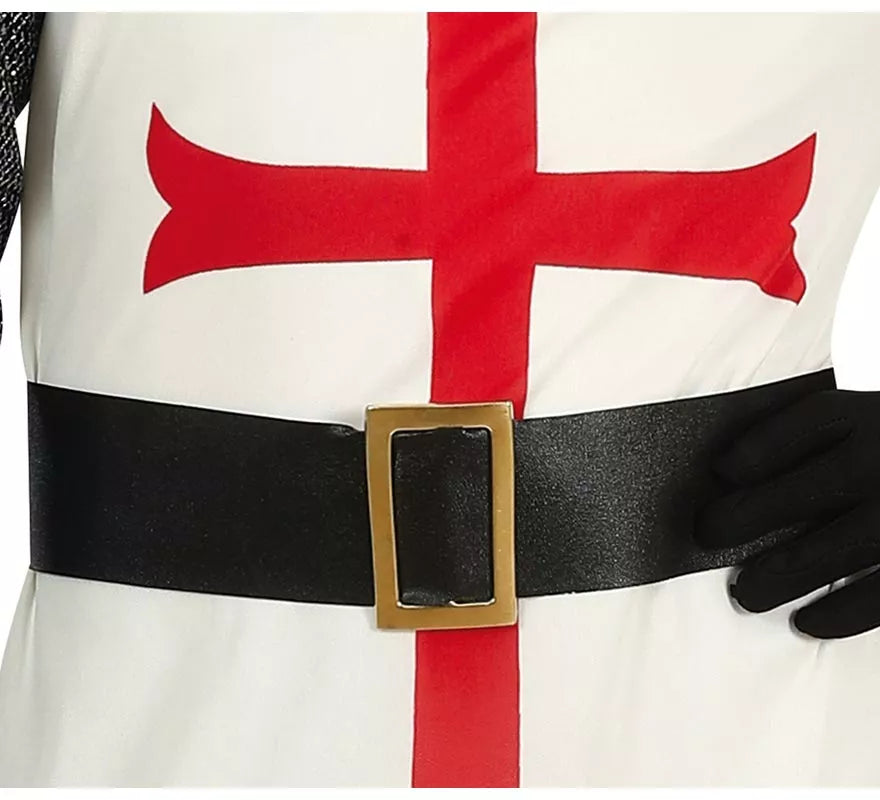 Translation missing: fr.Disfraz de Caballero Templario Blanco para niño