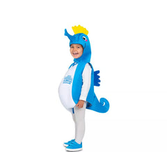 Déguisement hippocampe bleu bébé et enfant