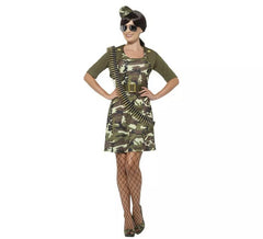 Déguisement de Soldat Militaire pour femme