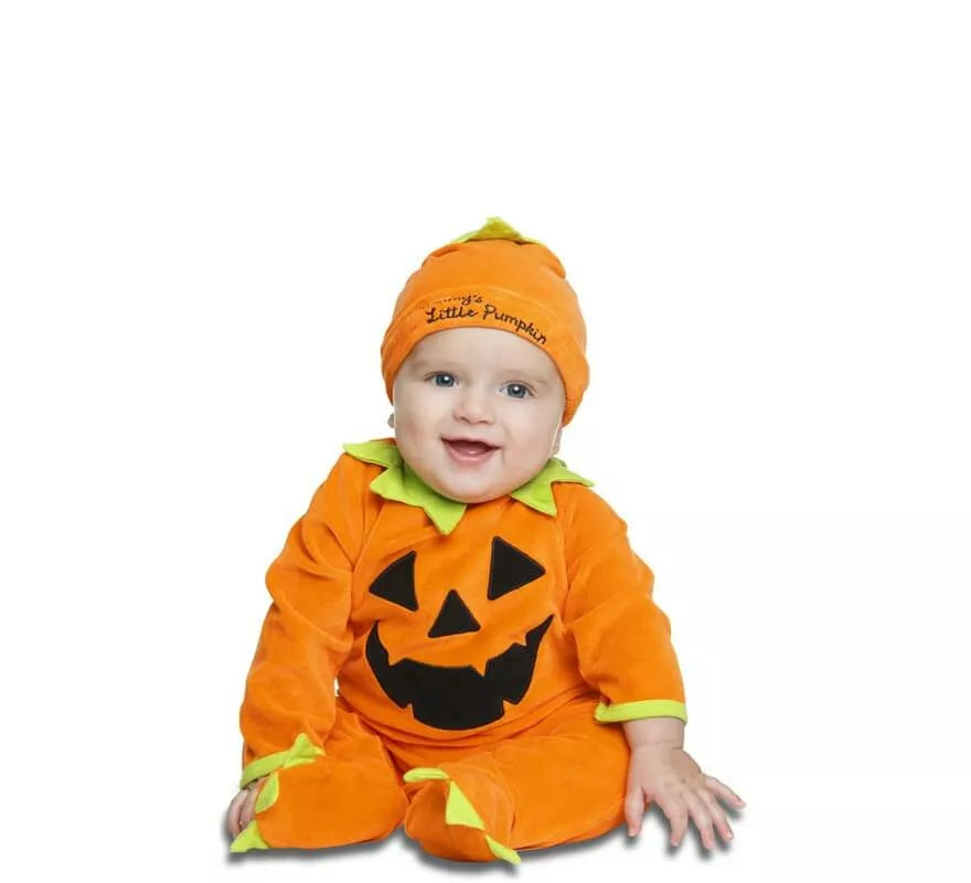 Translation missing: fr.Disfraz de Calabacita Halloween para bebé