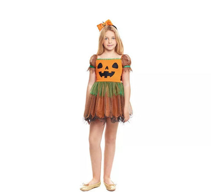 Disfraz de Calabacita para niña