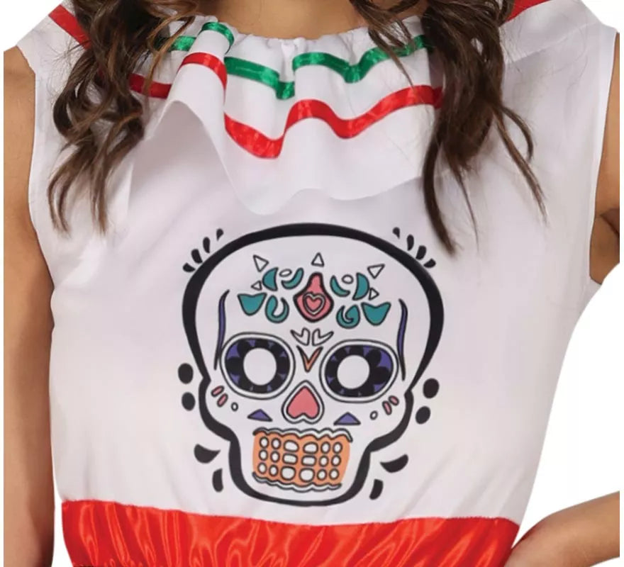 Translation missing: fr.Disfraz de Calavera Catrina Calavera para mujer