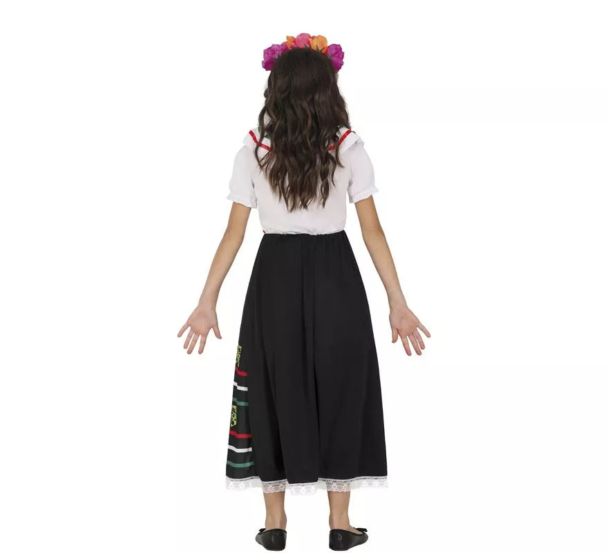Translation missing: fr.Disfraz de Calavera Catrina para niña