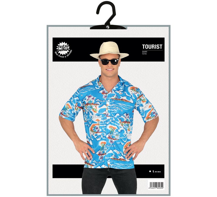 Translation missing: fr.Disfraz de Camisa Hawaiano para hombre