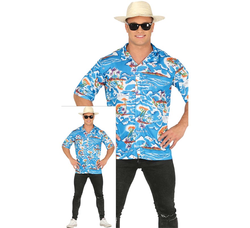Translation missing: fr.Disfraz de Camisa Hawaiano para hombre