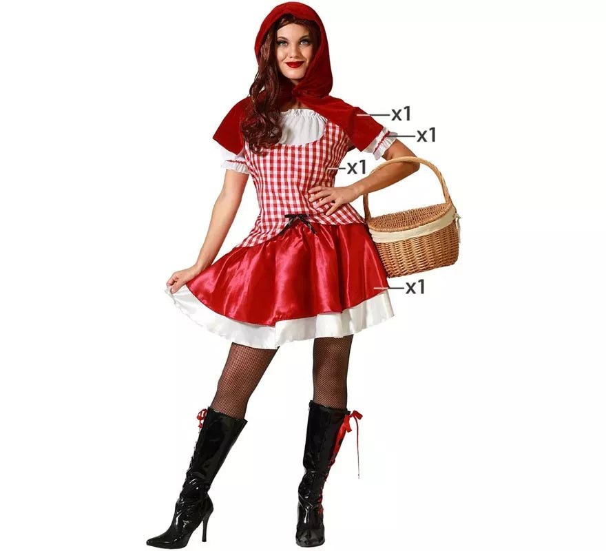 Translation missing: fr.Disfraz de Caperucita para mujer