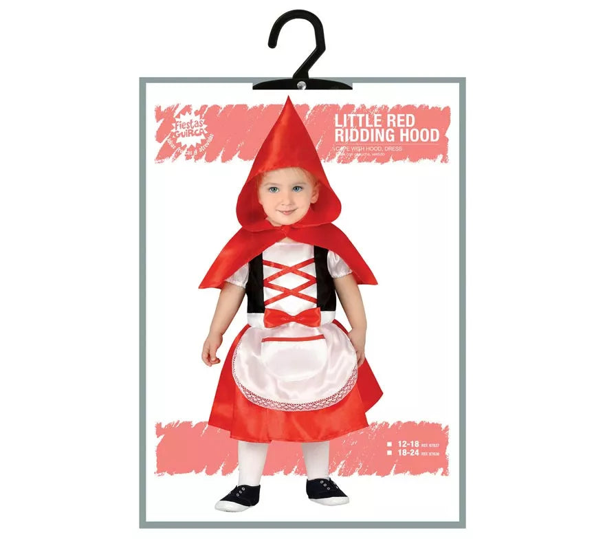 Translation missing: fr.Disfraz de Caperucita Roja para bebé