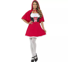 Déguisement de chaperon rouge pour femme