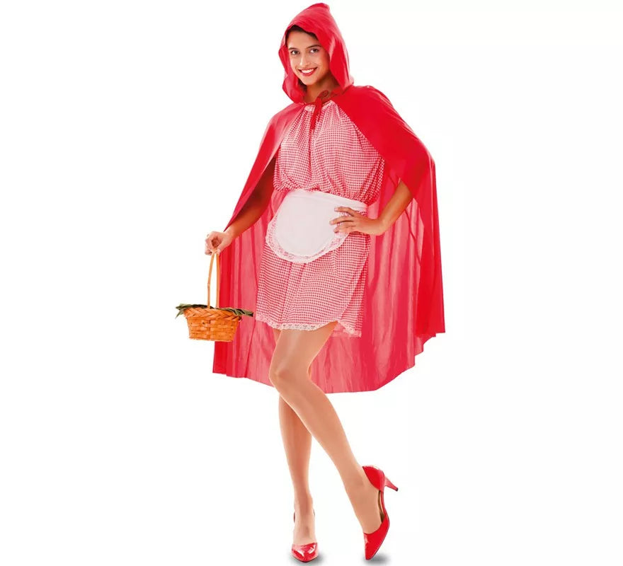 Translation missing: fr.Disfraz de Caperucita Roja para mujer