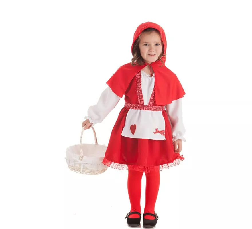 Translation missing: fr.Disfraz de Caperucita Roja para niña