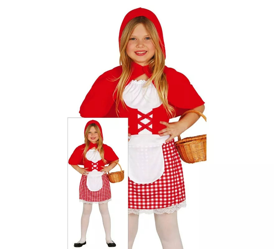 Translation missing: fr.Disfraz de Caperucita Roja para niña