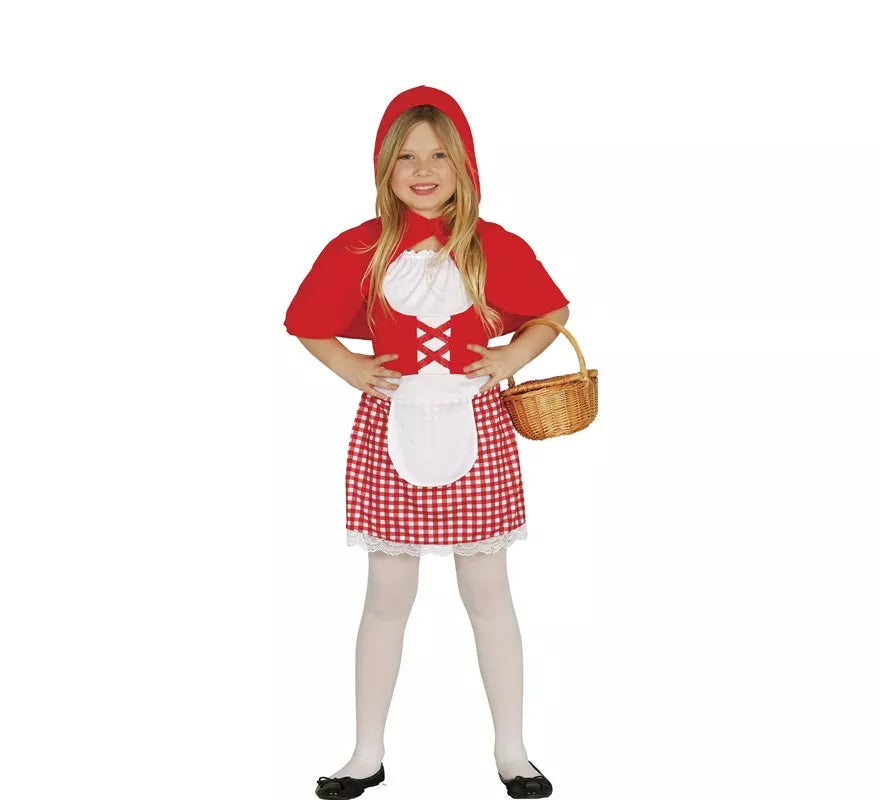 Translation missing: fr.Disfraz de Caperucita Roja para niña