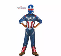 Costume classique de Captain America pour garçon