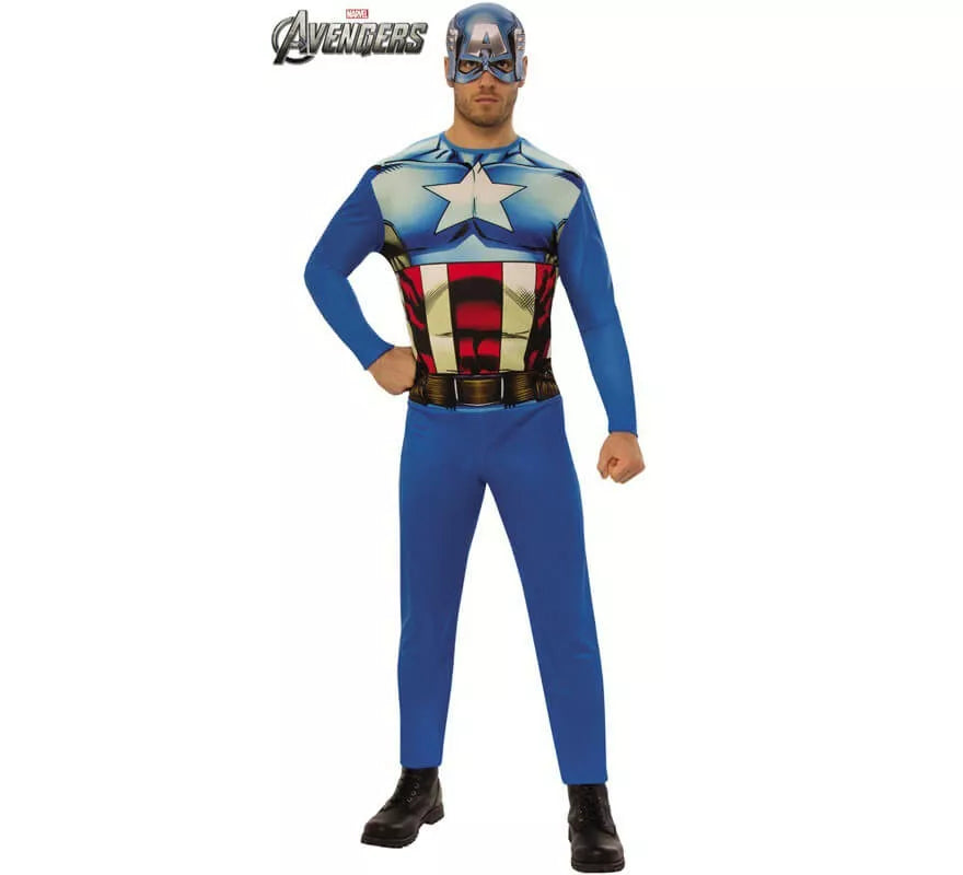 Translation missing: fr.Disfraz de Capitán América de los Vengadores para hombre