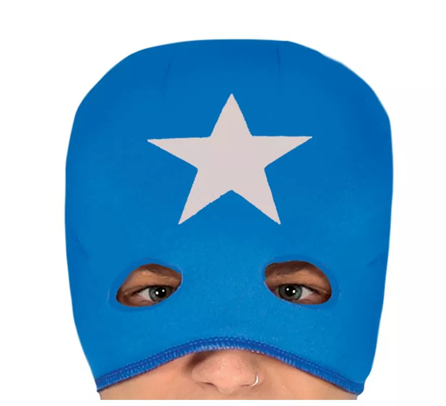 Translation missing: fr.Disfraz de Capitán azul para hombre