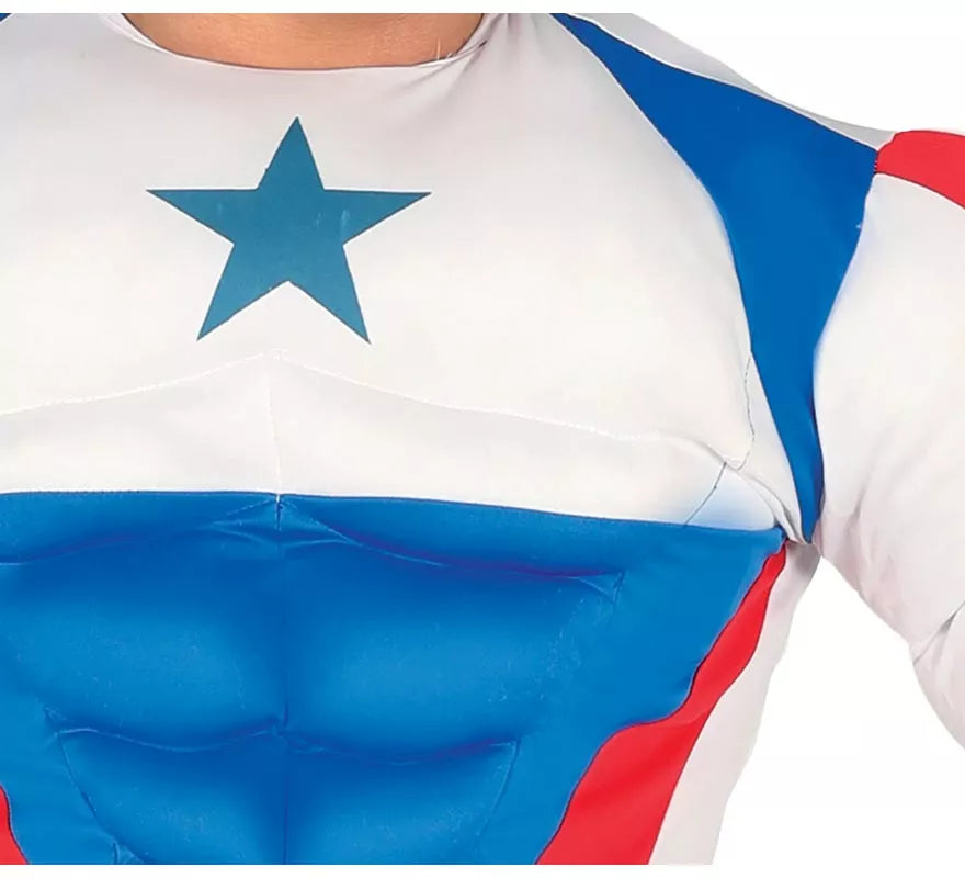 Disfraz de Capitán azul para hombre