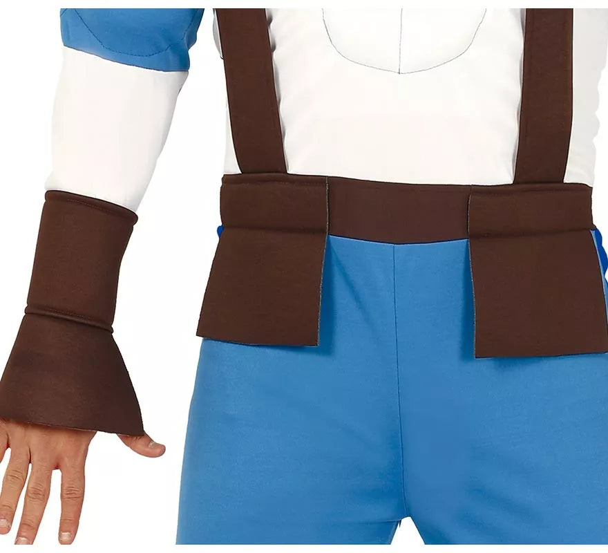 Disfraz de Capitán Azul para hombre