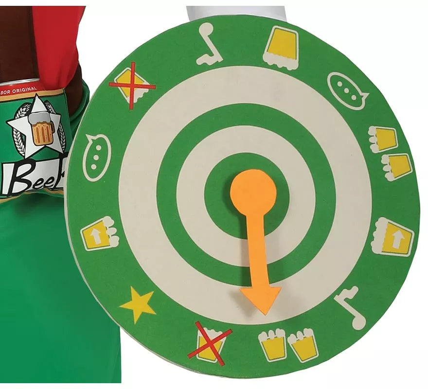 Disfraz de Capitán Cerveza Verde para hombre
