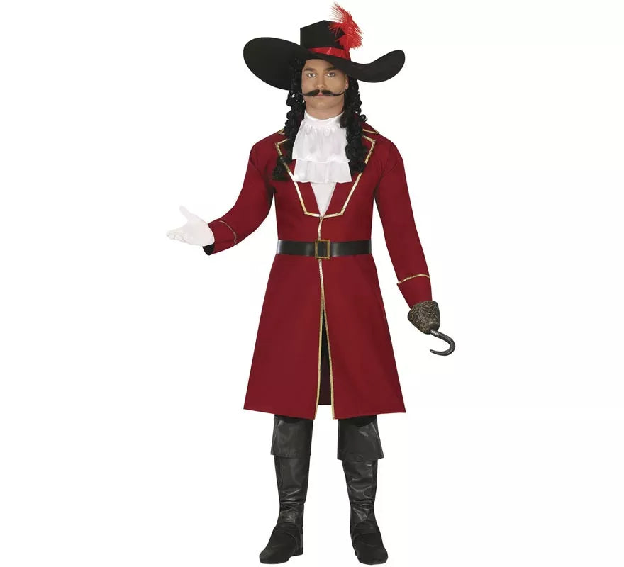 Translation missing: fr.Disfraz de Capitán Corsario Pirata para hombre