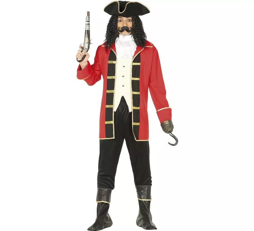 Translation missing: fr.Disfraz de Capitán Pirata para hombre