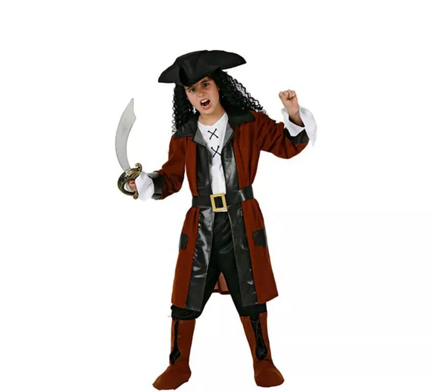 Translation missing: fr.Disfraz de Capitán Pirata para niño
