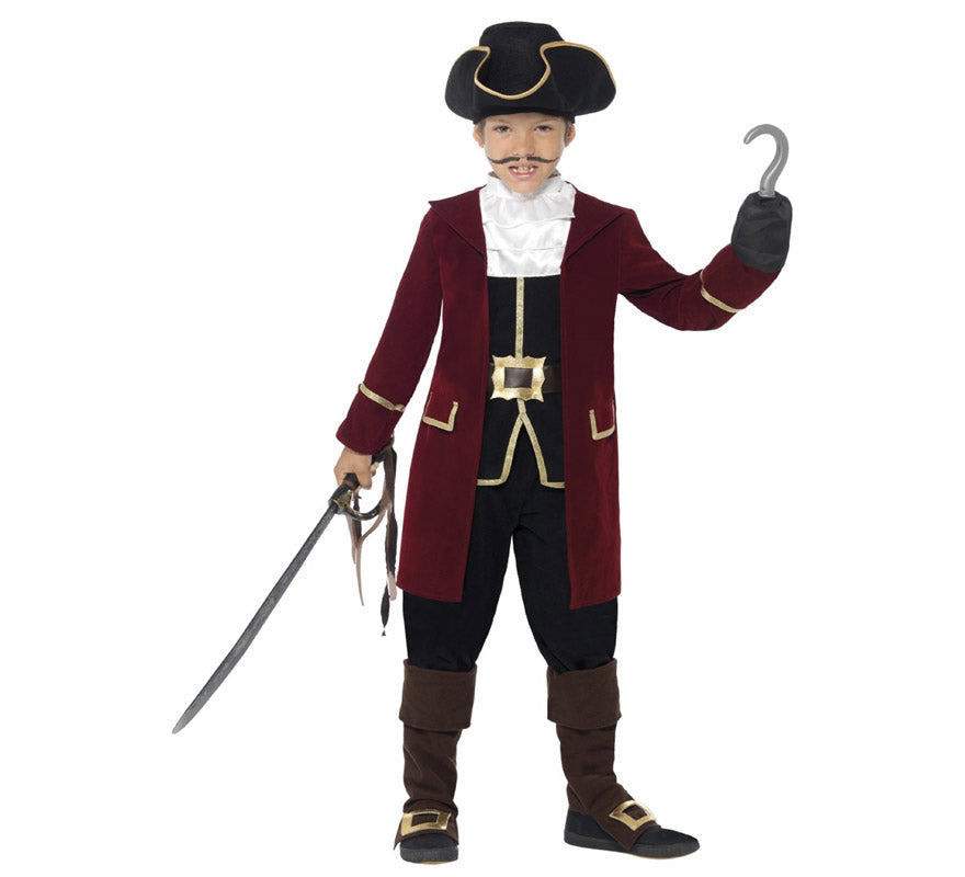 Translation missing: fr.Disfraz de Capitán Pirata para niño