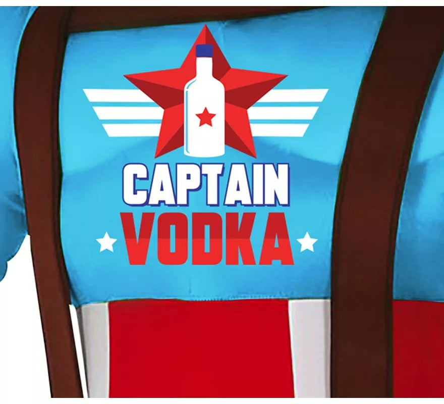Translation missing: fr.Disfraz de Capitán Vodka para hombre